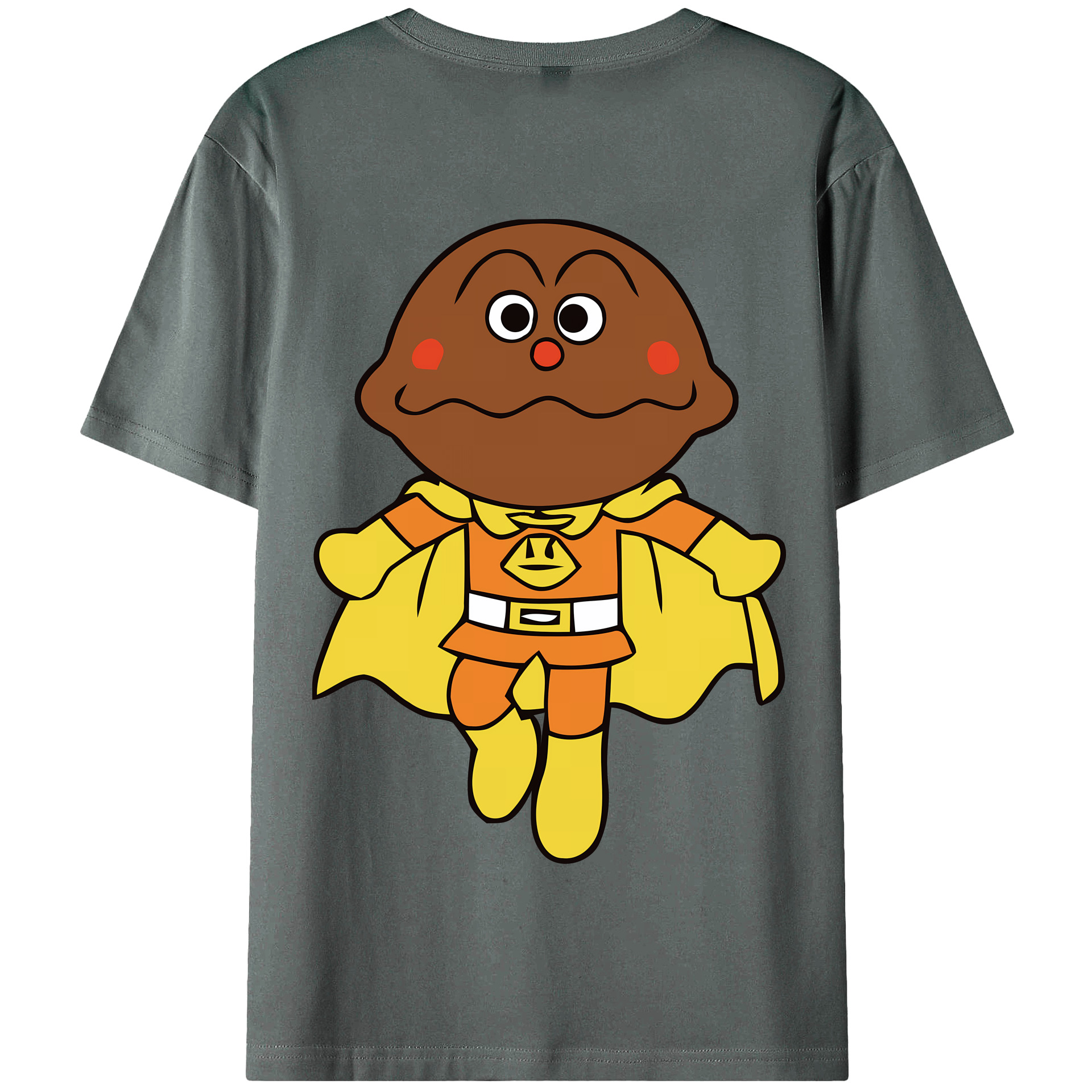 （画像用） アンパンマン Anpanman 綿100％半袖Tシャツ（背面プリント）